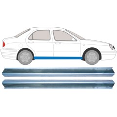 Opravný plech prahu pre Lancia Lybra 1995-2005 / Ľavá+Pravá / Sada 9434