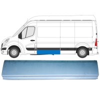 Opravný plech boku pre Opel Movano 2010-2021 / Ľavý 15386