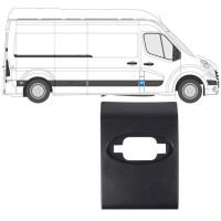 Predná bočná lišta s otvorom pre Opel Movano 2010-2021 / Pravá 15298