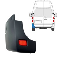 Roh zadného nárazníka s odrazkou pre Renault Master 2010-2024 / Ľavý / Sada 17245