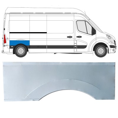 Lem zadného blatníka pre Nissan NV400 2010- / Pravá 16824