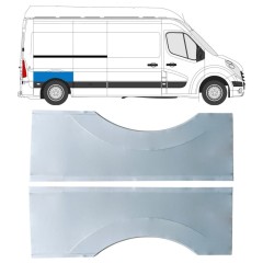 Lem zadného blatníka pre Nissan NV400 2010- / Ľavá+Pravá / Sada 16826
