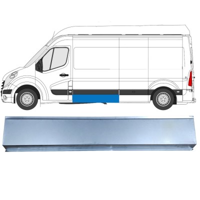 Opravný plech boku pre Renault Master 2010- / Ľavý 16791