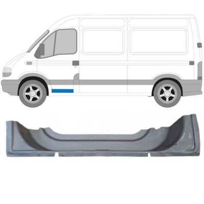 Opravný plech predných dverí vnútorný pre Renault Master 1998-2010 / Ľavý 16862