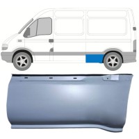 Lem zadného blatníka pre Renault Master 1998-2010 / Ľavý 16904