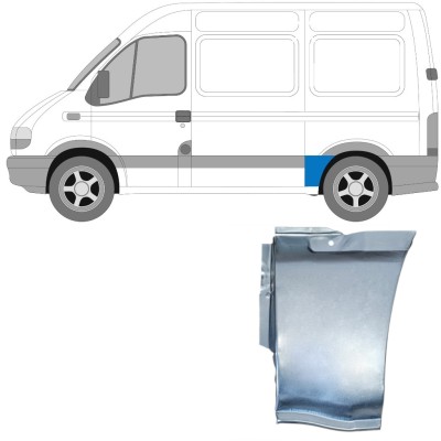 Lem zadného blatníka pre Renault Master 1998-2010 / Ľavý 14876