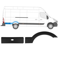 Bočná lišta pre Renault Master 2010- / Pravá / Sada 10920