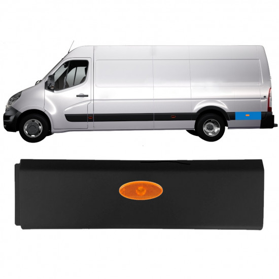 Bočná lišta pre Renault Master 2010- / Ľavý /  10919