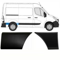 Sada líšt pre Renault Master 2010- / Pravá / 8711