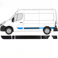 Sada líšt pre Renault Master Opel Movano Nv 400 2010- / Ľavý /  8580