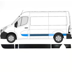 Sada líšt pre Opel Movano 2010-2021 / Ľavý / 13915