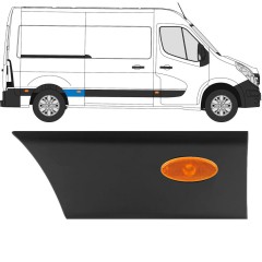 Bočná lišta zadného blatníka so svetlom pre Opel Movano 2010-2021 / Pravá / Sada 13294