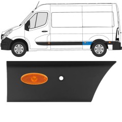 Bočná lišta PDC pre Renault Master 2010- / Ľavý / Sada 10929