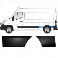 Sada líšt pre Renault Master Opel Movano Nv 400 2010- / Ľavý /  8578