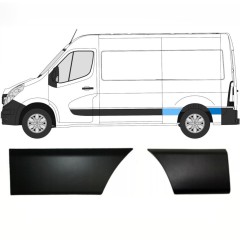Sada líšt pre Renault Master 2010- / Ľavý / 8578