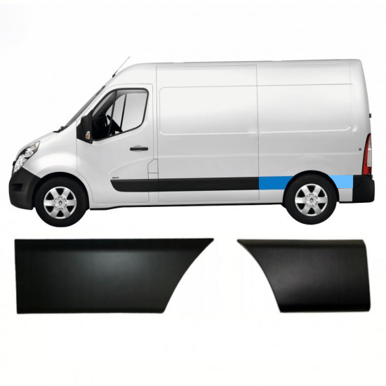 Sada líšt pre Renault Master Opel Movano Nv 400 2010- / Ľavý /  8578