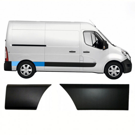 Sada líšt pre Renault Master Opel Movano Nv 400 2010- / Pravá /  8577