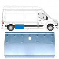 Opravný plech boku pre Renault Master 2010- / Vľavo = Vpravo (symetrické) 12841