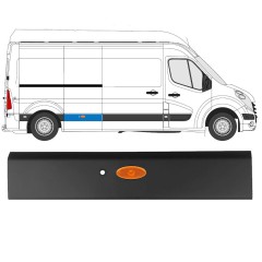 Bočná lišta PDC pre Renault Master 2010- / Pravá / Sada 10912