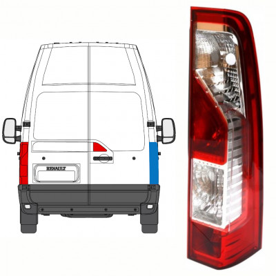 Zadná lampa pre Renault Master 2010- / Pravá 8435