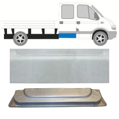 Opravný plech zadných dverí vnútorný + vonkajší pre Renault Master 1998-2010 / Vľavo = Vpravo (symetrické) / Sada 9798