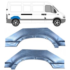 Lem zadného blatníka pre Nissan Interstar 2002-2010 / Ľavá+Pravá / Sada 14026
