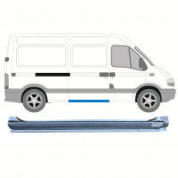 Opravný plech prahu posuvných dverí pre Renault Master 1998-2010 / Pravá 9129