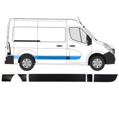 Sada líšt pre Opel Movano 2010-2021 / Pravá / 14172
