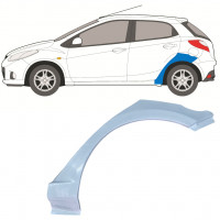 Lem zadného blatníka pre Mazda 2 2007-2014 / Ľavý 12640