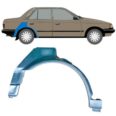 Lem zadného blatníka pre Mazda 323 BF 1985-1989 / Pravá 12956