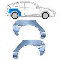 Lem zadného blatníka pre Mazda 323 BH 1994-1998 / Ľavá+Pravá / COUPE / Sada 9854