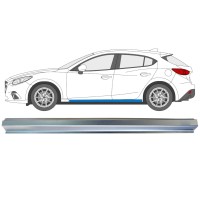 Opravný plech prahu pre Mazda 3 2013-2019 / Ľavý 16344