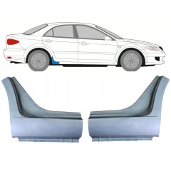 Opravný plech konca prahu pre Mazda 6 GG GY 2002-2007 / Ľavá+Pravá / Sada 9989