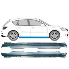 Kompletný prah pre Mazda 3 2003-2009 / Ľavá+Pravá / Sada 10554