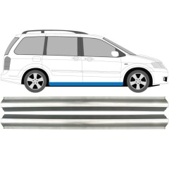 Opravný plech prahu pre Mazda MPV 1999-2006 / Vľavo = Vpravo (symetrické) / Sada 10437