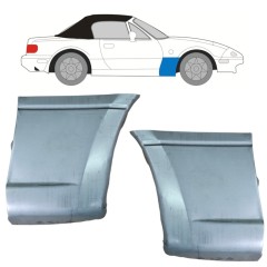 Opravný plech predného blatníka pre Mazda MX-5 1989-1998 / Ľavá+Pravá / Sada 9830