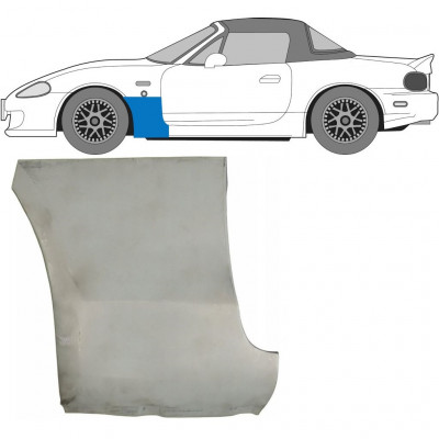 Opravný plech predného blatníka pre Mazda MX-5 1998-2005 / Ľavý 6700