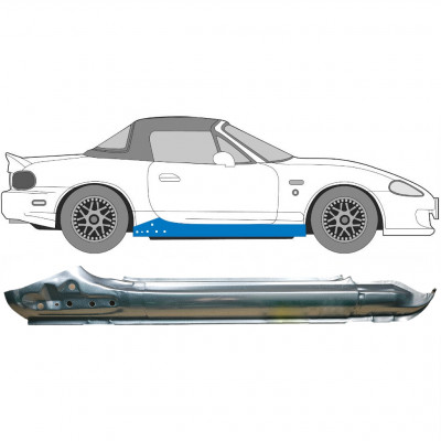 Kompletný prah pre Mazda MX-5 1998-2005 / Pravá 5927