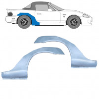 Lem zadného blatníka pre Mazda MX-5 1998-2005 NB / Ľavá+Pravá / Sada 9664