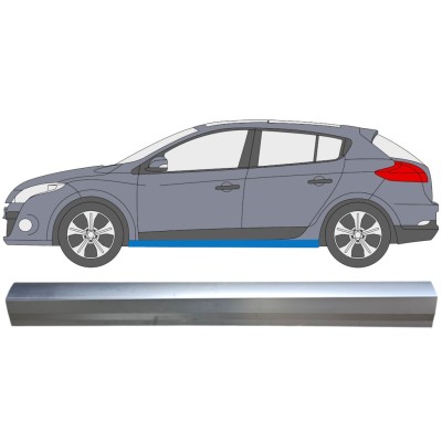 Opravný plech prahu pre Renault Megane III 2008-2016 / Ľavý 16044