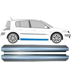 Opravný plech prahu pre Renault Megane II 2003-2012 / Ľavá+Pravá / Sada 10581
