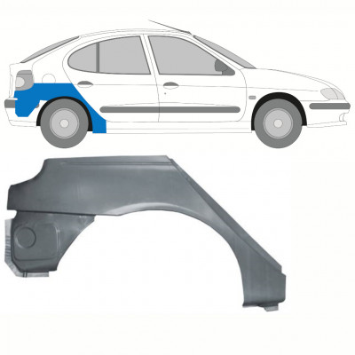 Lem zadného blatníka pre Renault Megane 1995-2003 / Pravá 8394