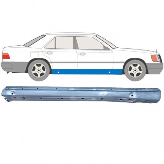 Kompletný prah pre Mercedes W124 1984-1996 / Pravá 8307