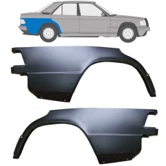 Lem zadného blatníka pre Mercedes 190 W201 1982-1993 / Ľavá+Pravá / Sada 9505