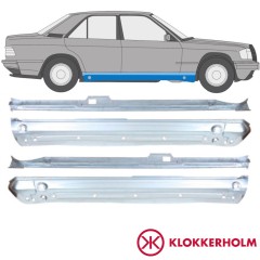 Kompletný prah pre Mercedes 190 W201 1982-1993 / Sada 10906