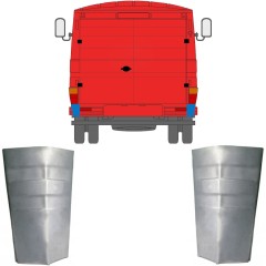 Opravný plech zadného rohu pre Mercedes 406-608D 1968-1986 / Ľavá+Pravá / Sada 11442