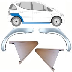 Opravný plech prahu + zadného blatníka pre Mercedes A-Class W168 1997-2004 / Pravá / Sada 8723