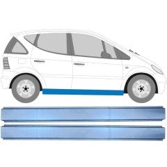 Opravný plech prahu pre Mercedes A-Class W168 1997-2004 / Vľavo = Vpravo (symetrické) / Sada 9529