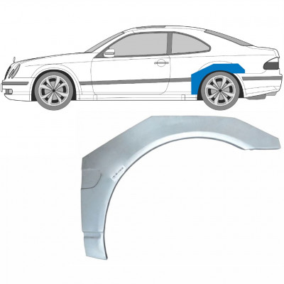 Lem zadného blatníka pre Mercedes CLK 1997-2003 / Ľavý /  5933