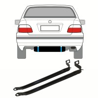 Objímky palivovej nádrže pre Mercedes CLK W208 1997-2003 16028